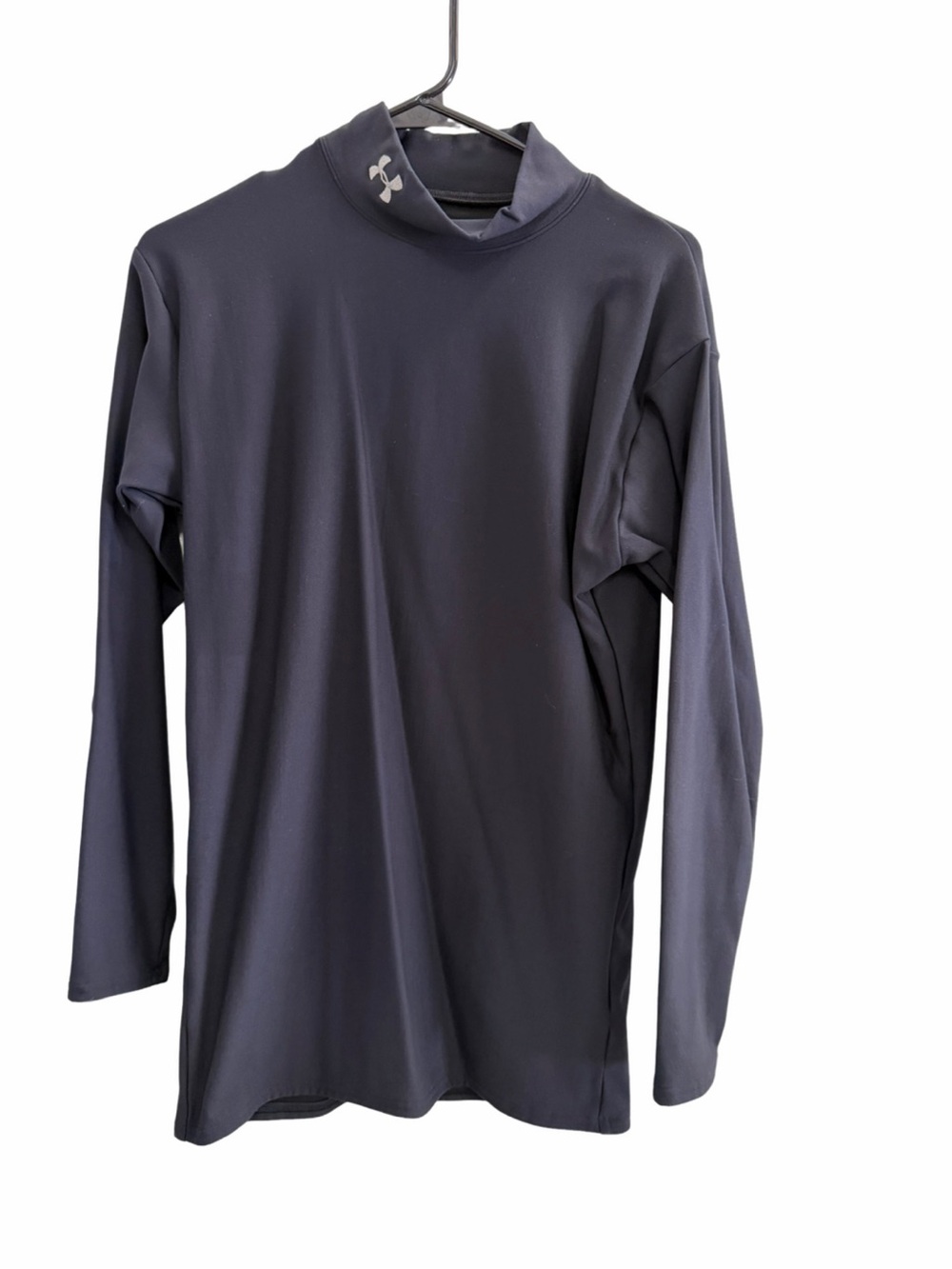 Under Armour ColdGear Fitted Mock Neck Long Sleeve Base Layer Black XL